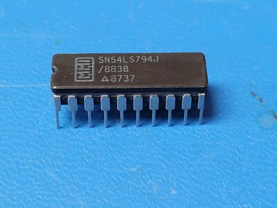 (1 PC) SN54LS794J MMI D Flip-Flop, 8-Func, Positive Edge Triggered, TTL, CDIP20