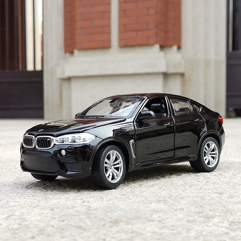 1:24 BMW X6M X6 SUV Alloy Car Diecast Toy Vehicles Scale Car Model