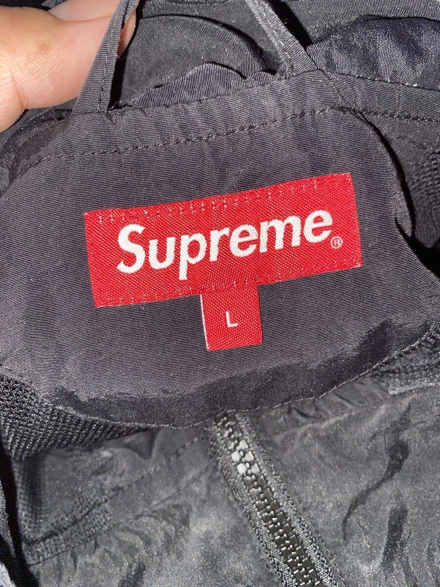 Supreme S Logo Track Jacket Black SS19 | eBay Supreme S Logo Track Jacket Black SS19 | eBay