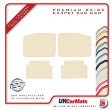 Fits Renault Alpine GTA V6 Turbo 1986-1992 Hitech Beige Premium Fitted Car Mats