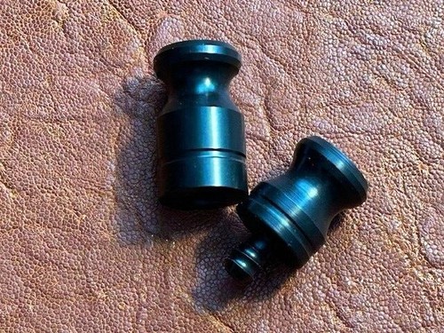 Jacoby Joint Protector Set for your pool cue 3/8-8 Radial thread. Black - 第 1/1 張圖片