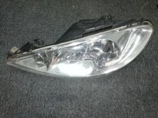 Peugeot 206 CC Cabrio Frontscheinwerfer links Fahrerseite 9628666880