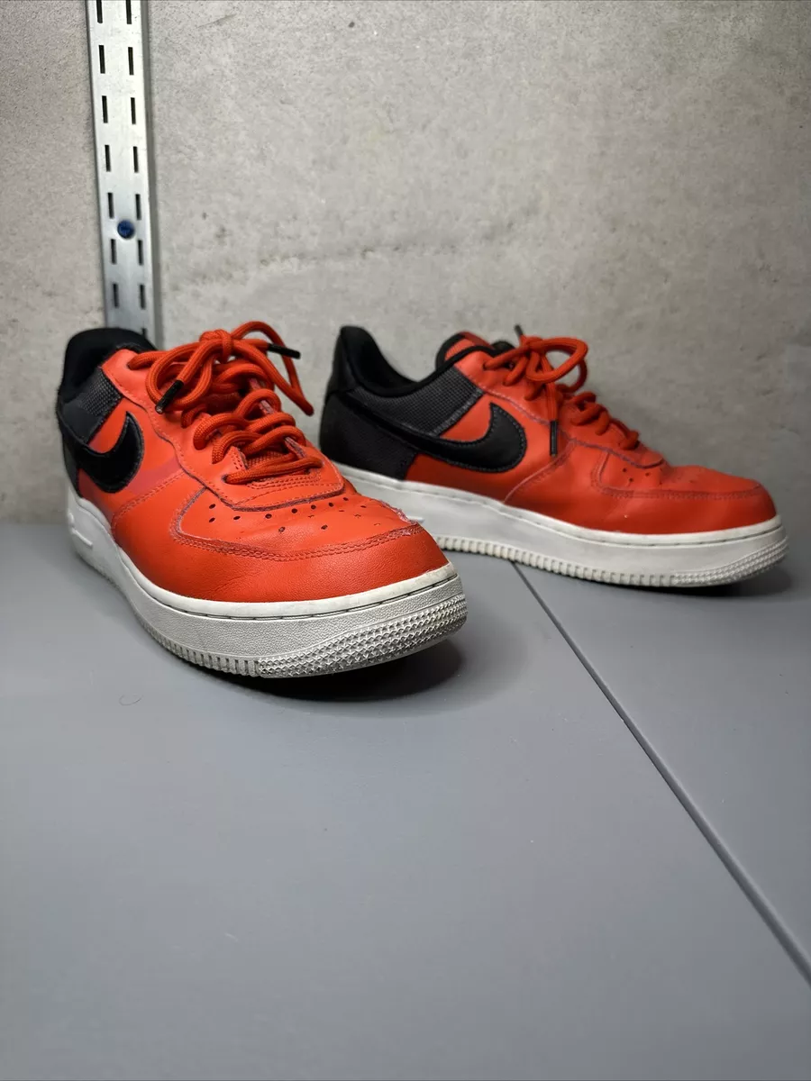 Nike Air Force 1 Low LV 8 Habanero Red Black WhiteNike Air Force 1