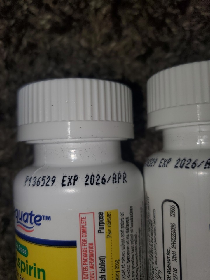 Equate Adult Low Dose Aspirin Enteric Coated Tablets 81 Mg 500 Ct eBay