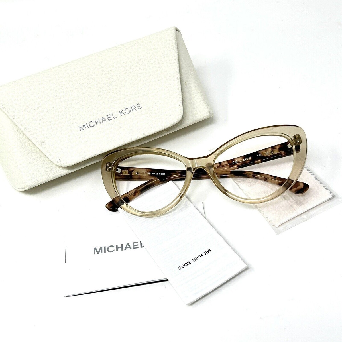 Michael Kors MK 835 212 53 [] 17 135 Cat Eye Frames Glasses Michael Kors MK 835 212 53 [] 17 135 Cat Eye Frames Glasses  main image 2