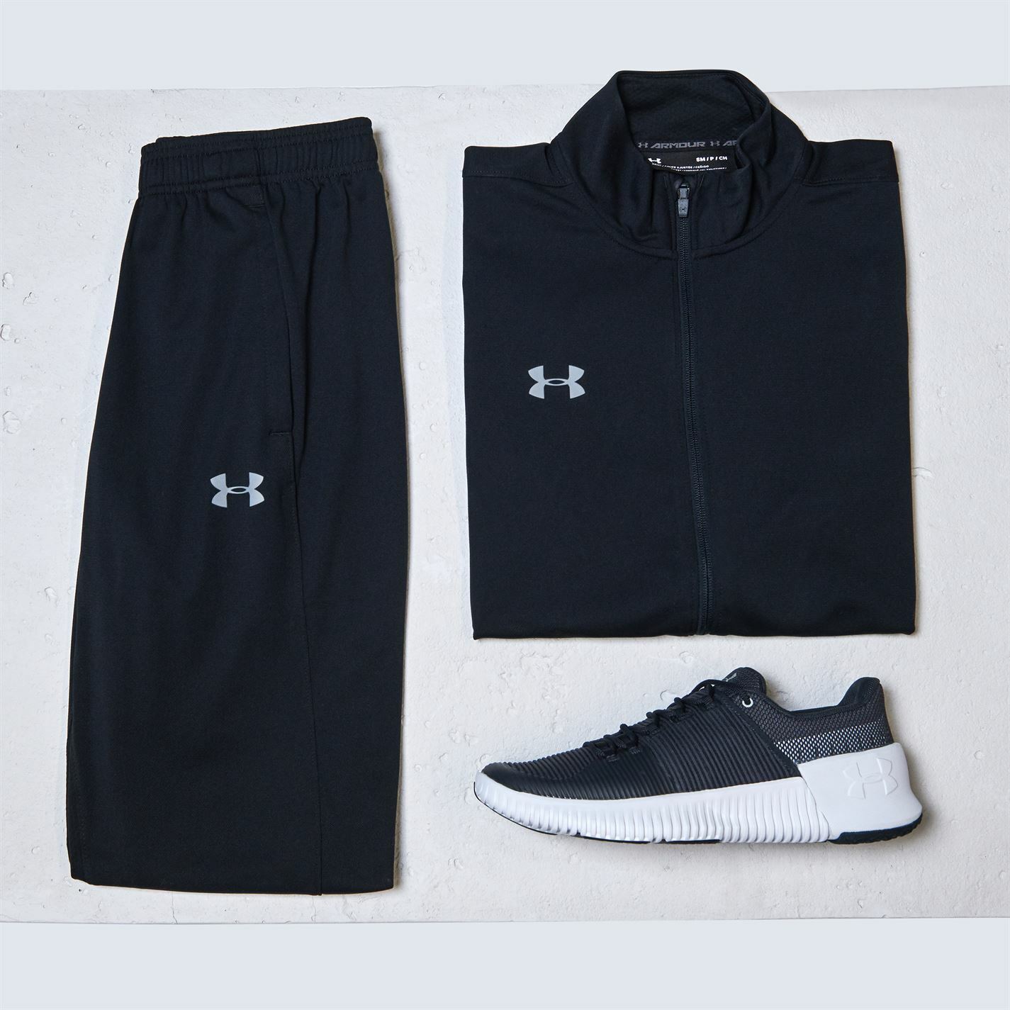under armour challenger tracksuit grey
