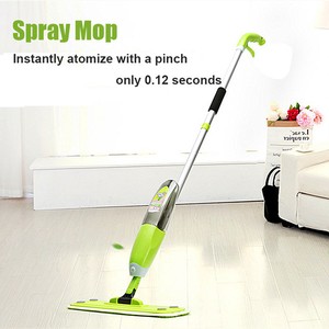 Spray Mop Microfiber Flat Mop Cleaner Household Floor Sweeper
