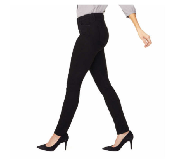 NEW NYDJ Women's Black Alina Legging Skinny Jean Size 10