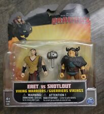 How to Train Your Dragon Race to the Edge Dragon Riders Snotlout Hookfang  Green Action Figure 2-Pack Spin Master - ToyWiz