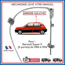 Rear Left Window Regulator for RENAULT Super 5 Five 1.1 1.2 1.6d 7700762611