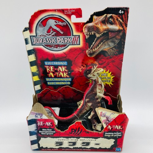 JURASSIC PARK III Raptor Vintage Action DX Figure 2001 Hasbro World Lost Blue - Picture 5 of 24