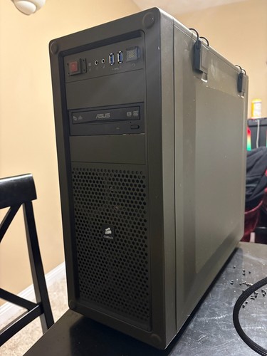 RARE Corsair Vengeance C70 mid tower PC case army military green limited edition - Afbeelding 6 van 10