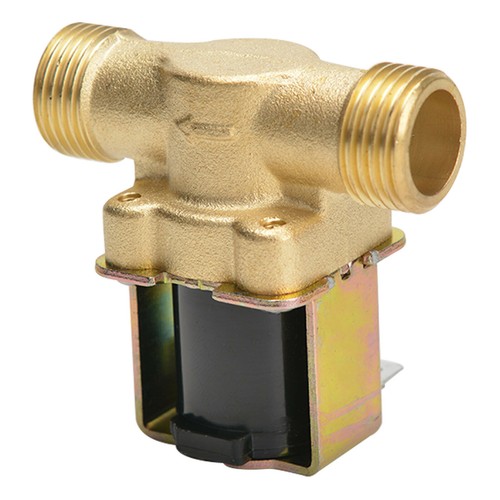 G 1/2" DC 12V Magnetventil Elektrisch Wasserventil N/C Wasser Einlass Ventil DE - Bild 5 von 10