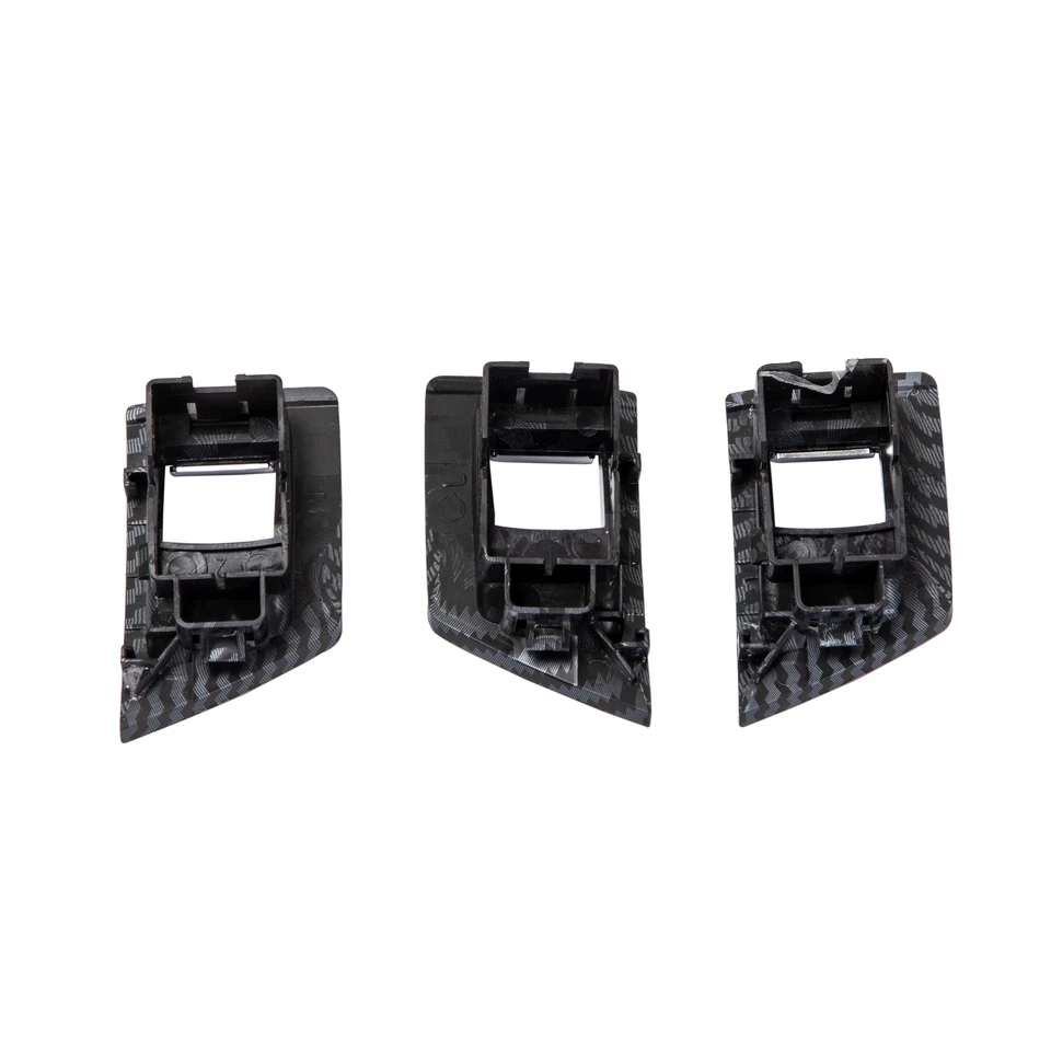 For 10-16 BMW 5 Series F10 Carbon Fiber Inner Door Panel Handle Pull Trim Cover - Image 4 of 4