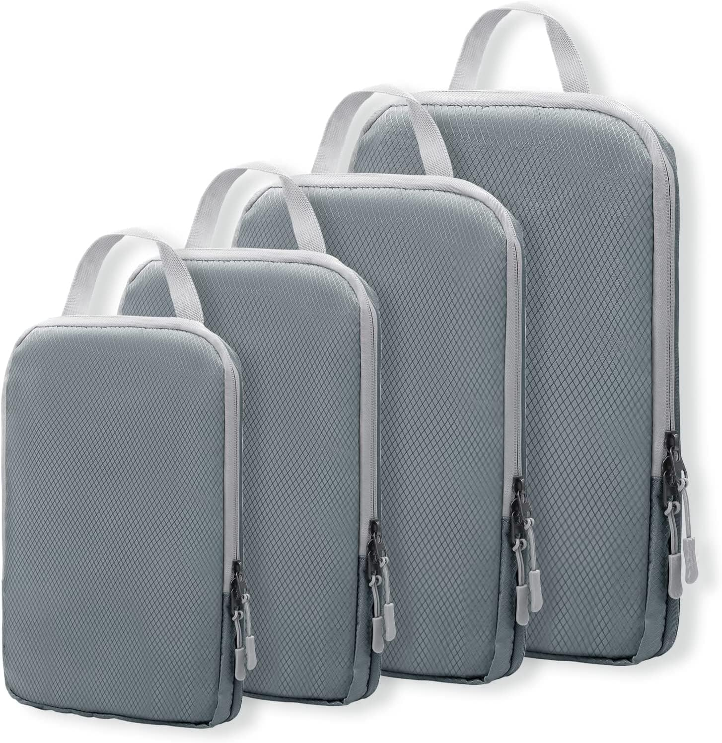 4PCS Compression Packing Cubes for Carry-On Luggage Space-Saving Organizers-image
