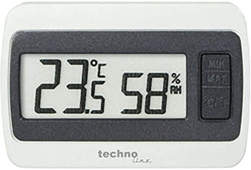 TechnoLine WS 7005 Stazione Meteo, Bianco/Grigio