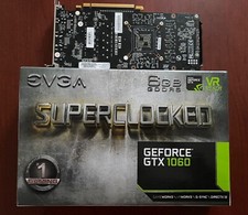 EVGA NVIDIA PNY GeForce GTX 1060 GPU 3GB Graphics Card VCGGTX10603PB GDDR5