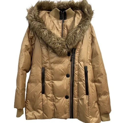 Atelier Noir Coat Rudsak Hooded Puffer Faux Fur Trim Feather/Down Puffer size XL - Picture 3 of 9