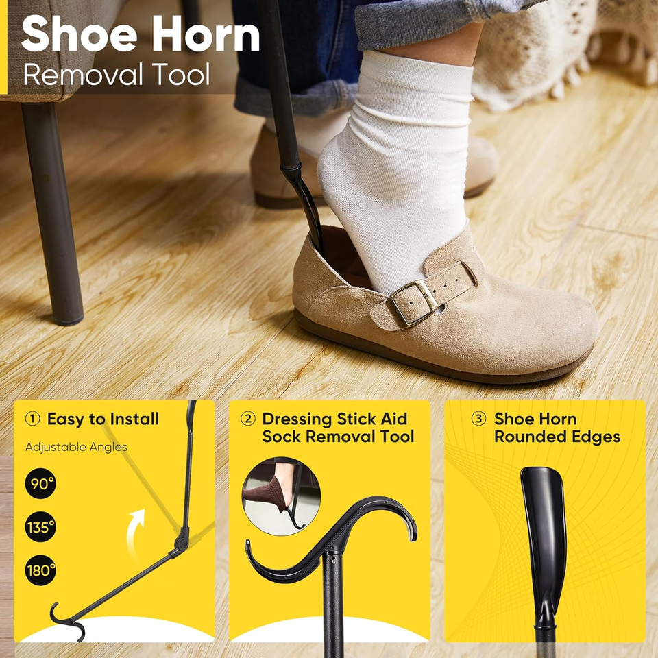 3 Pack Grabber Reacher Tool Set 32"Long Handled Shoe Horn and 44" Grabber Tool eBay