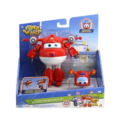 Super Wings Jett Supercharge & Pet Neu