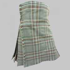 Scottish Handmade Traditional Kelly Dress Tartan Kilt Custom Size Kilts