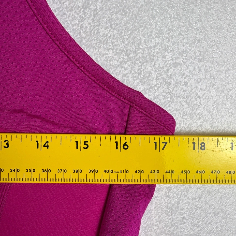 Camiseta sin mangas Zaggora rosa de neopreno calce térmico compresión espalda corredor XL Foto 4 de 4