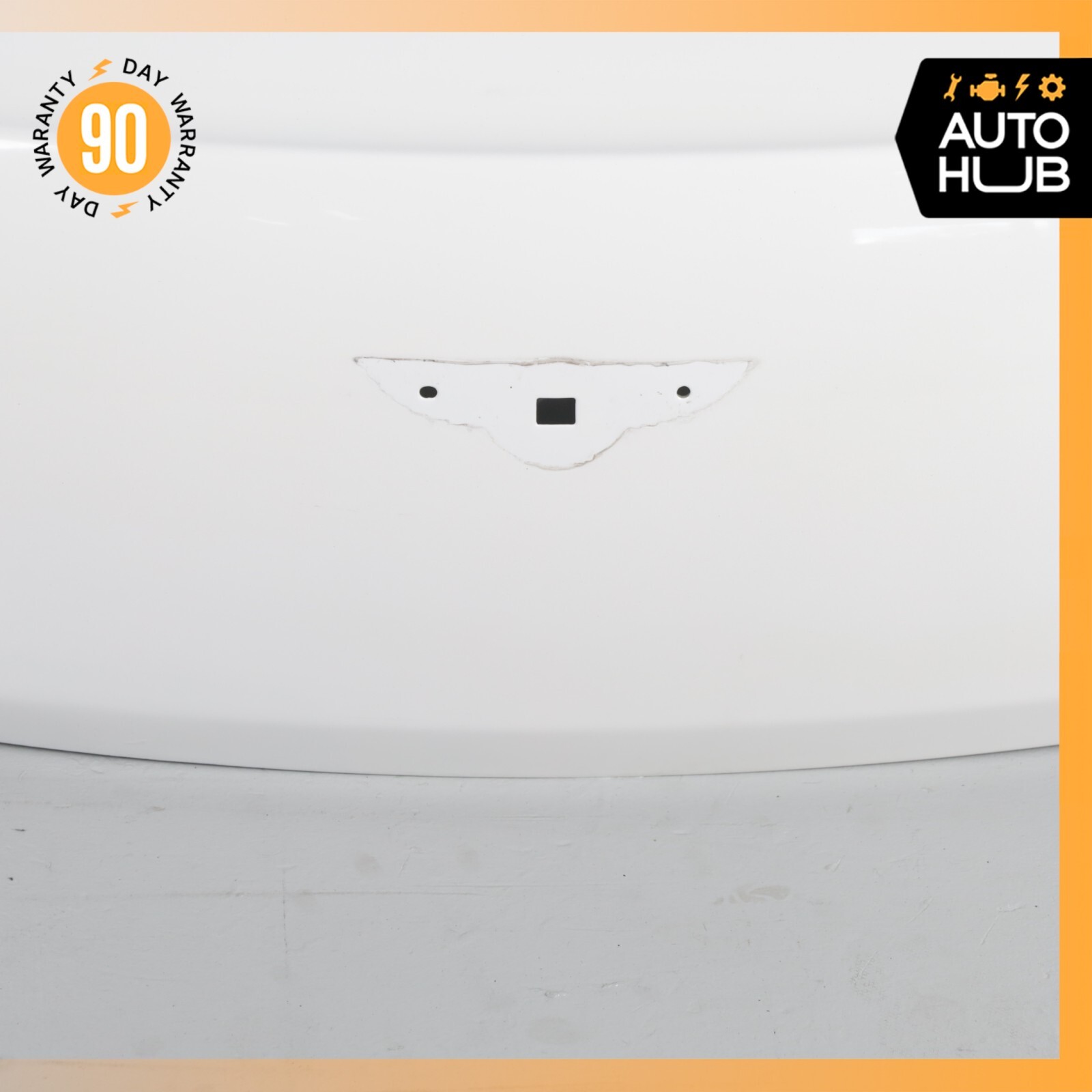 06-13 Bentley Continental Flying Spur Trunk Lid Panel Assembly White OEM 58k