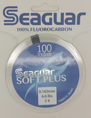 GRAND MAX SOFT PLUS 100 METER STARKES REINES FLUOROCARBON FEINSTES FLUOROCARBON
