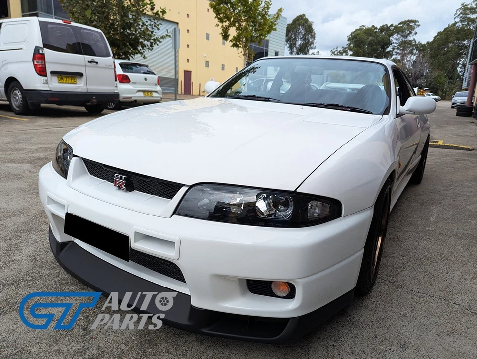 JDM Black OE Projector Headlights for Nissan Skyline R33 GTR GTS25 GTS S1 & S3 - image 4 of 4