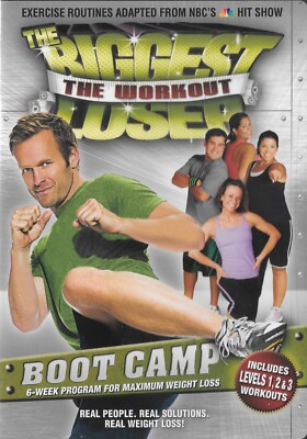 The Biggest Loser - The Workout: Boot Camp - New Factory Sealed DVD FS