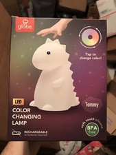 Tommy Dinosaur White Multicolor Changing TikTok Nightlight