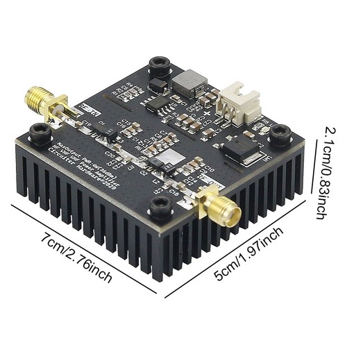 0.5-800MHz RF Power Amplifier HF VHF UHF Transmitter Power Amplifier Module - Zdjęcie 2 z 3