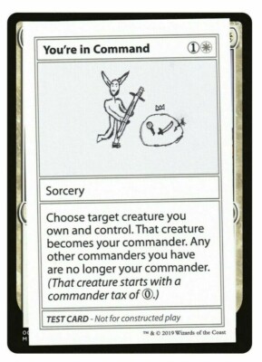 MTG - YOU'RE IN COMMAND - MYS - MAGIC - ENG - NEUWERTIG