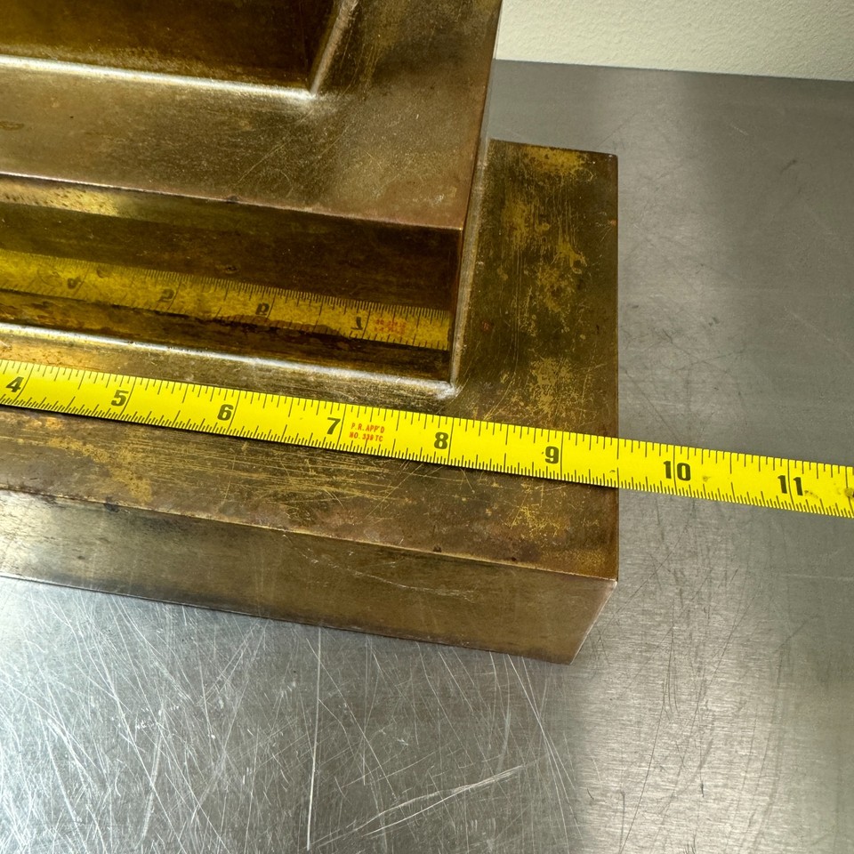 Vintage GORHAM Co. V445 Large 24" Heavy Brass Catholic Church Altar