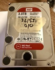 Healthy mid-low hours Western Digital Red 3TB...