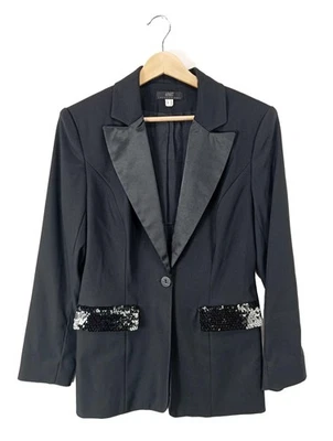 APART Veste de smoking Dames Blazer T EU 36 noir élégant - Photo 1/4