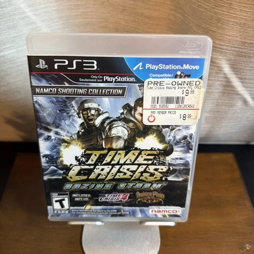 Time Crisis: Razing Storm (Sony PlayStation 3, 2010) No Manual