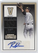 2015 Panini Contenders College Ticket Rhett Wiseman (Fielding) #37 Auto 5c2