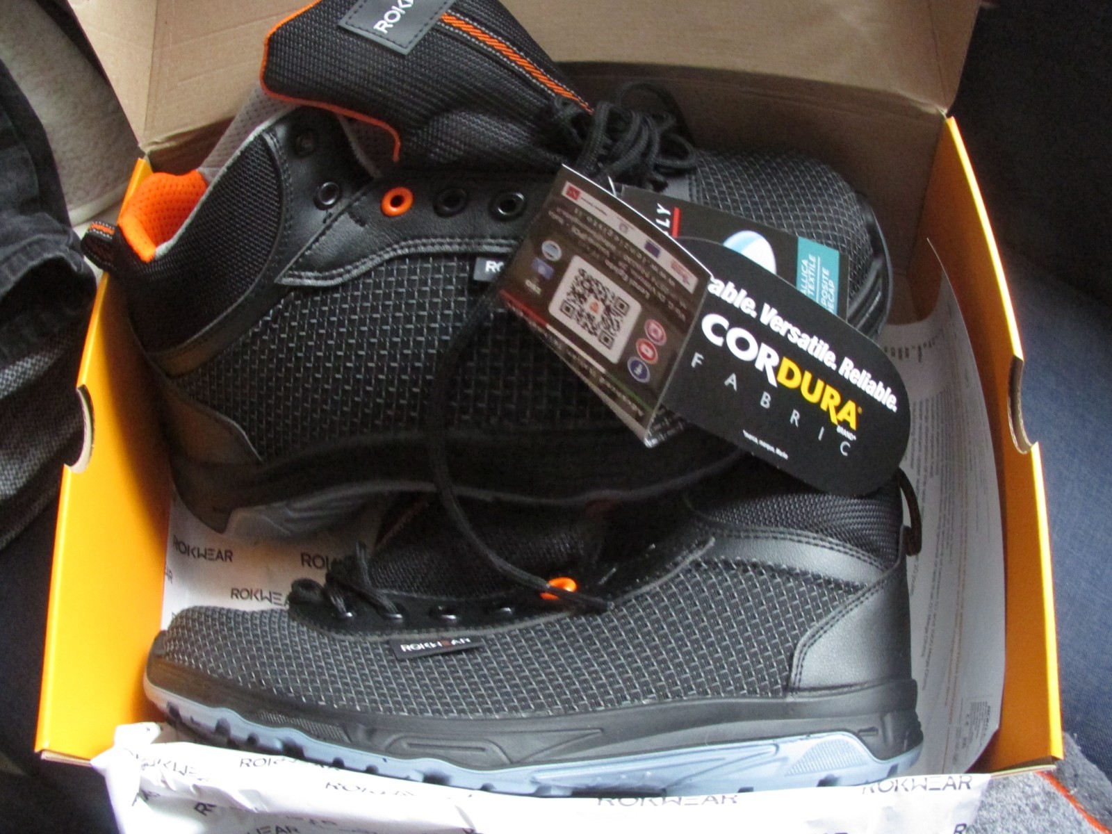 Rokwear Norite Composite S3S Trainer Safety Boots Uk Size 8 Brand New Boxed