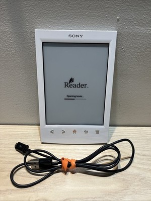 Sony PRS-T2 E-Book Reader Touchscreen White Tested & Working