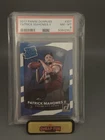 2017 Panini Donruss Rated Rookie Patrick Mahomes II #327 (RC) PSA 8