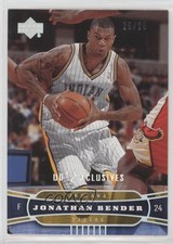 2004-05 Upper Deck Spectrum UD Exclusives 25/25 Jonathan Bender #73 1u6