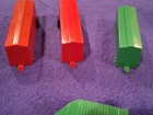 Vintage Lot of 3 Vintage 1950s Superior Plastic Train  Cars For Parts 1 Broken  — photo 5