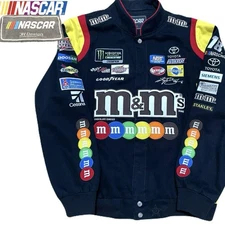 Rare m&m's Racing Jacket JH Design Jeff Hamilton M Size