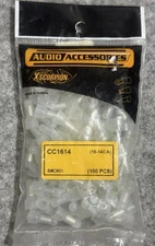 Xscorpion CC1614 Close-End Crimp Connectors 14 - 16 Gauge 100 Per Bag NEW