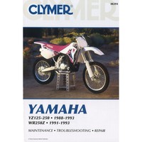 Yamaha YZ125-250 Und WR250Z (1988-1993) Werkstatthandbuch Clymer