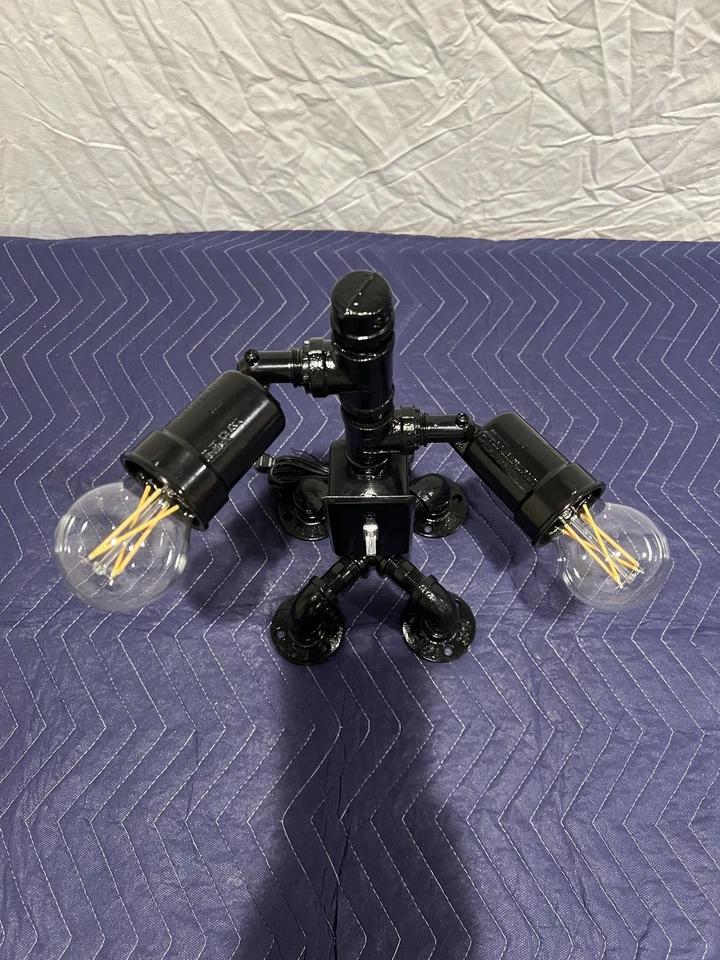 Bot Lámpara de Mesa Escritorio LED Luz Nocturna Regalo Robot Steampunk Foto 3 de 4