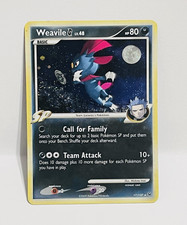 The Pokémon Company Weavile G 17/127 Platinum Holo Rare SP Eng 80 HP Basic on eBay
