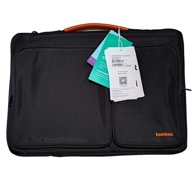 New Tomtoc Defender-A17 Laptop Handbag Sleeve Case For 15'' A17E3D1 Black NWT