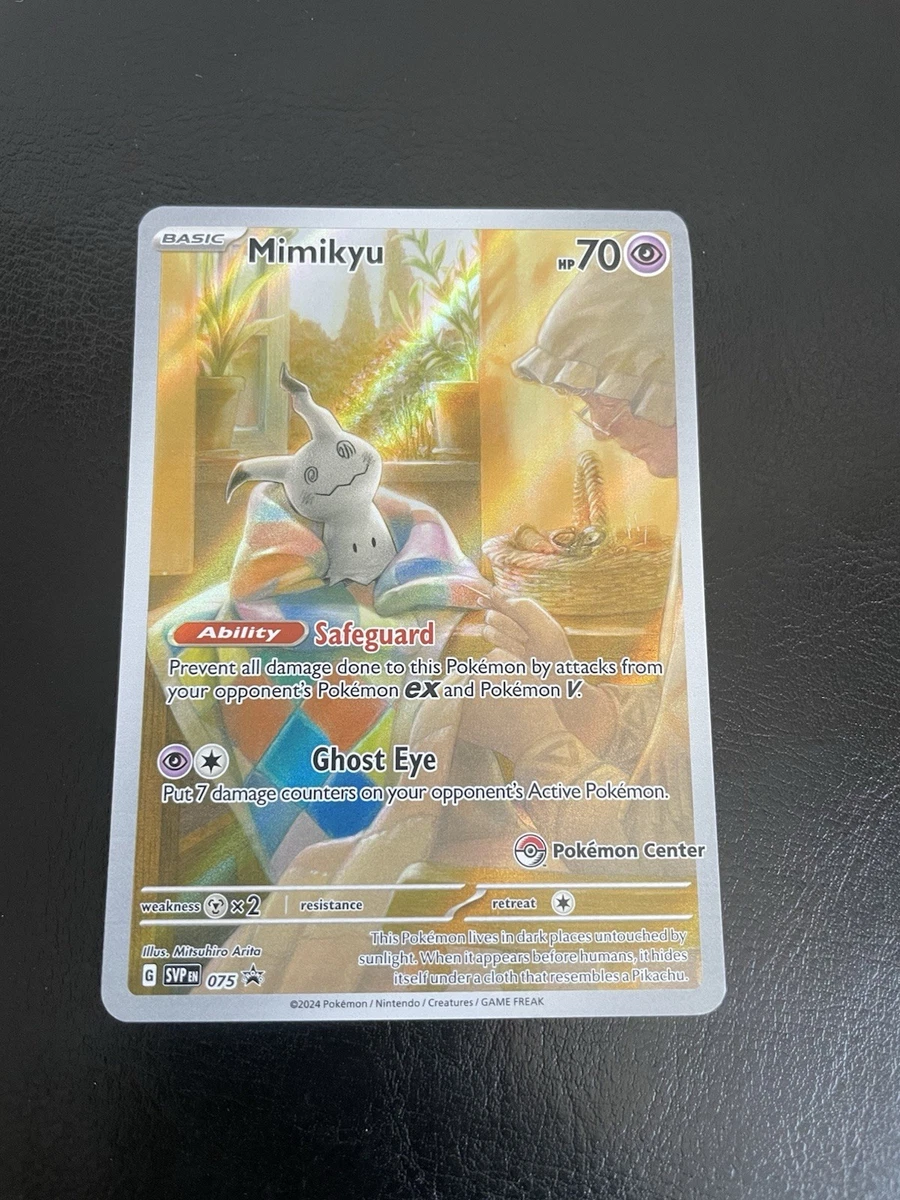 Mimikyu 075 Sv: Scarlet & Violet Promo Cards for sale | eBay